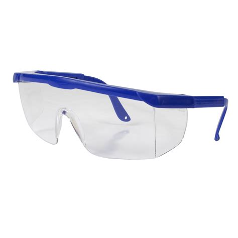 safety glasses blue