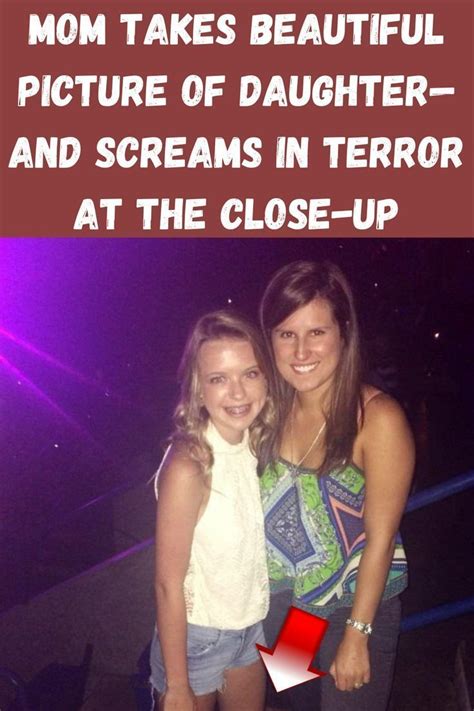 mom takes beautiful picture of daughter—and screams in terror at the close up beautiful