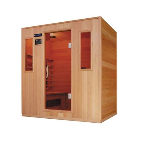 4 Person Outdoor Steam Hemlock Sauna Room 4 Person Healthy Far Infrared