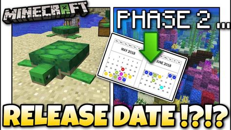 We did not find results for: Minecraft - RELEASE DATE ?!?!  PHASE 2  Update Aquatic ...