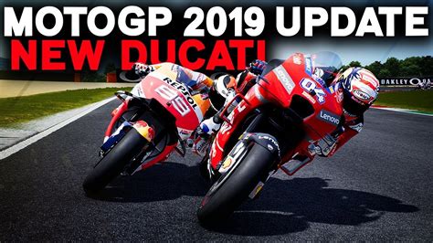 Motogp 2019 Game Mod Updated Ducati 2019 Livery Added Dovizioso At