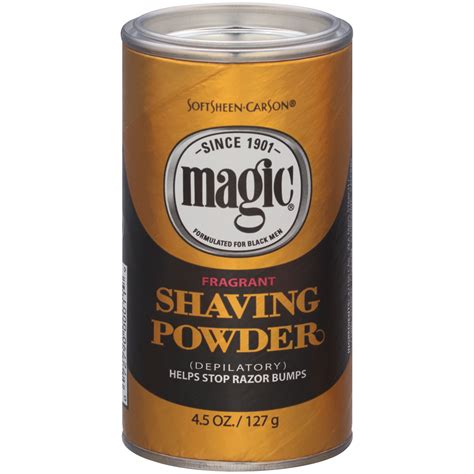 Softsheen Carson Magic Fragrant Shaving Powder Razorless Shaving For