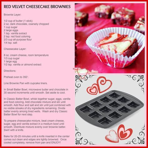 Great Valentines Day Treat For The Brownie Pan Pampered Chef Brownie