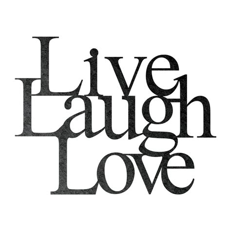 Novament Live Laugh Love Sign With Flowers