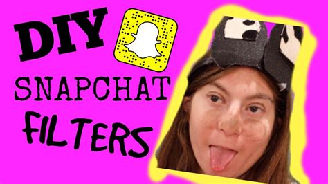 Diy Snapchat Filters Youtube