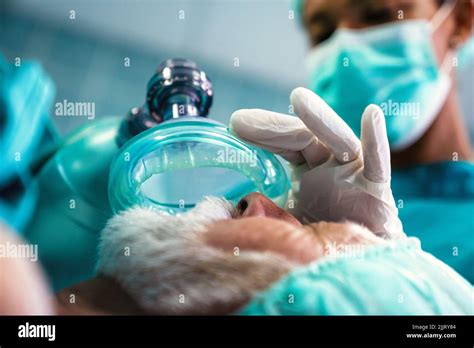 Procedure Of Anesthesia For Surgery To Treatment Patient In Operating Room Stock Photo Alamy