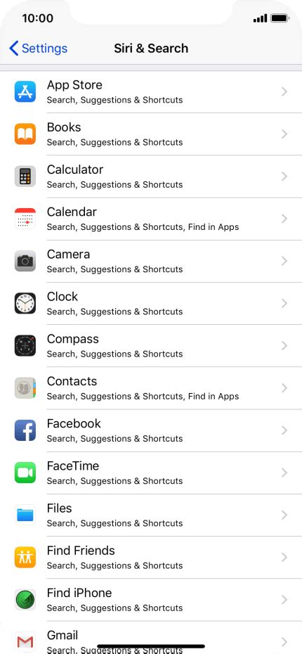 Choose Siri Settings Apple Iphone Xr Optus