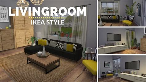 Livingroom Ikea Style Download Tour Cc Creators The Sims 4 Living