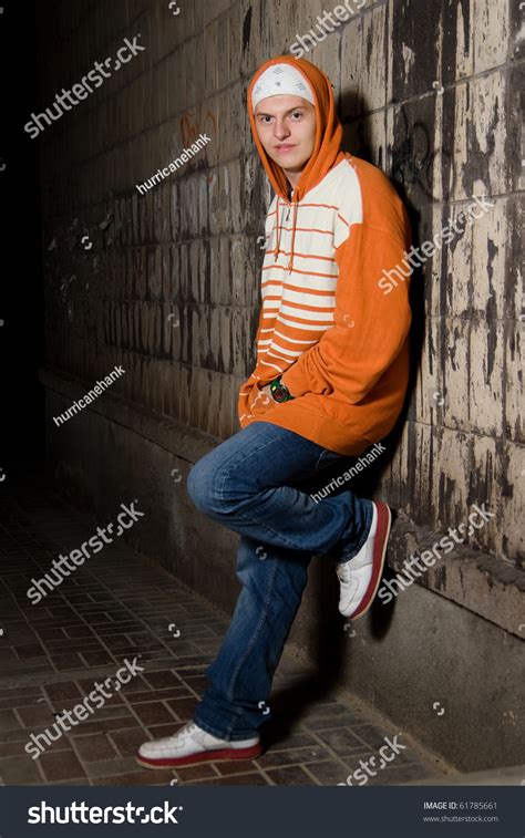 Young White Rapper Hip Hop Fashion Stock Photo 61785661 Shutterstock