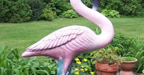 Michigan concrete solutions llc is a local family owned and operated company that specializes in residential and commercial concrete leveling and repair. Michigan City, IN, USA : Vintage Garden Flamingo Cement ...