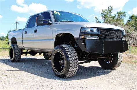 2001 Chevrolet Silverado 1500hd 4x4 Lifted Low Miles 20x12 And 35s