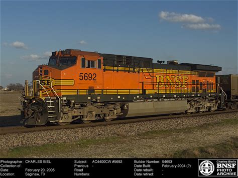 The Bnsf Photo Archive Ac4400cw 5692