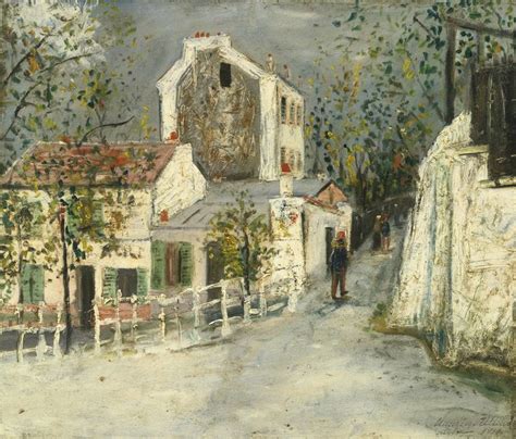 Le Lapin Agile Vers 19121914 Par Maurice Utrillo 1883 1955 Paris