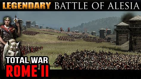 Total War Rome Ii Siege Of Alesia History And Legendary Difficulty