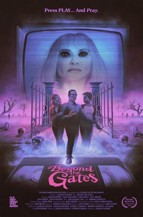 Beyond The Gates Poster For Retro Horror Is Glorious SciFiNow The World S Best Science
