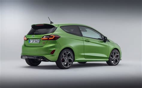 Download Wallpapers 2022 Ford Fiesta St 4k Rear View Exterior New