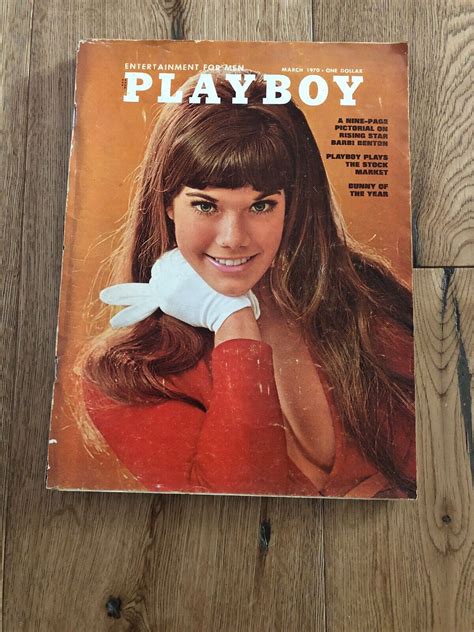 Playboy S Magazine Barbi Benton Ebay