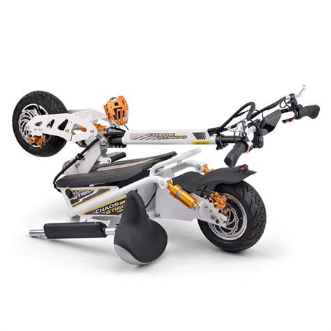 Chaos Gt1600 Sport 48v Lithium Hub Drive White Adult Electric Scooter