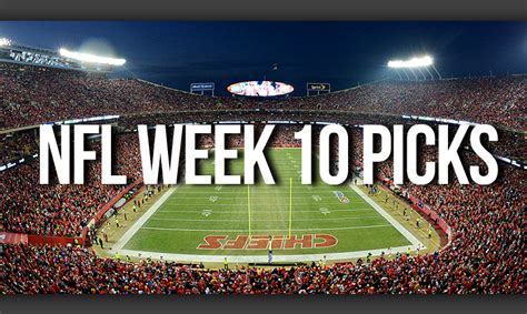 Nfl Week 10 Picks Will Upsets Dominate The League Once More