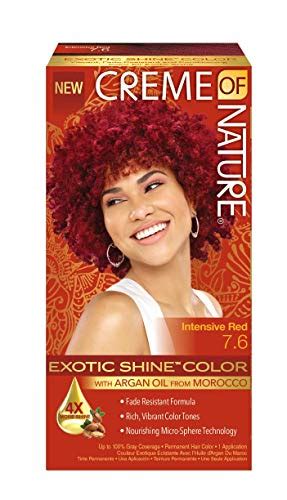 Exotic Shine Hair Color By Creme Of Nature 76 Intensive Red With