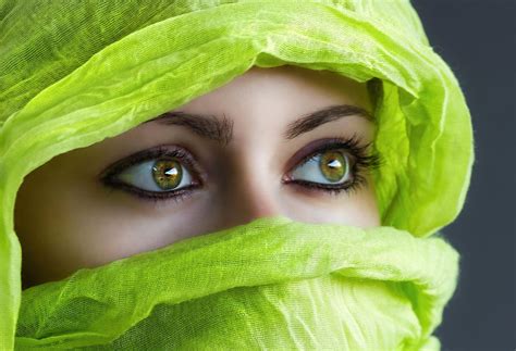 Beautiful Green Eyes Wallpaper