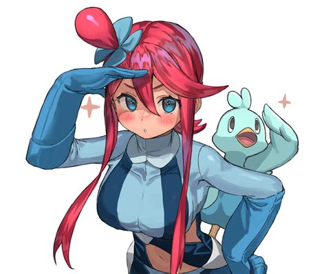 Skyla And Ducklett Pokemon And 1 More Drawn By Ranf Danbooru