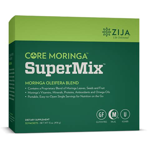 Core Moringa® Supplements Supermix Zija Products Shop