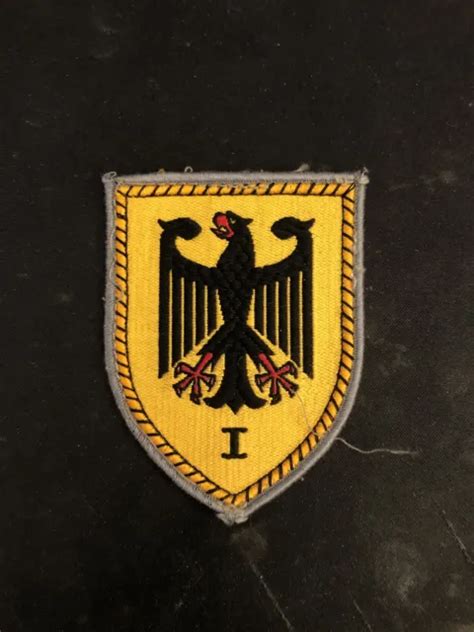 Vintage West German Bundeswehr 1st Army Corps Patch 999 Picclick