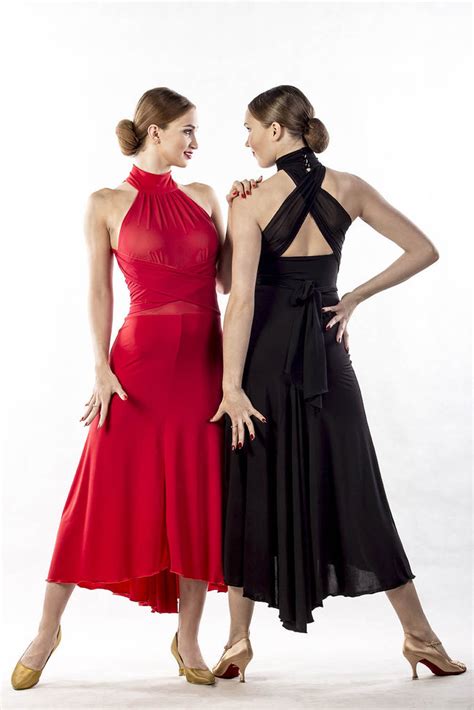 Dancebox Tango Dress In Red Dancewear For You