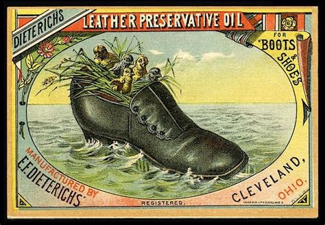 E F Dieterichs Sheaff Ephemera Boots Vintage Advertisements
