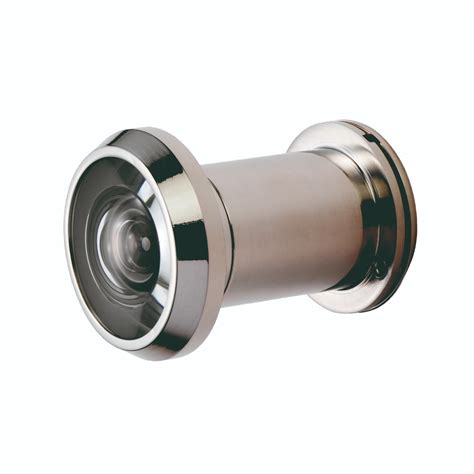 Carlisle Brass Swe1010bss Door Viewer 180 Degree With Crystal Lens