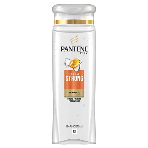Pantene Pro-V Full & Strong Shampoo, 12.6 fl oz - Walmart.com - Walmart.com