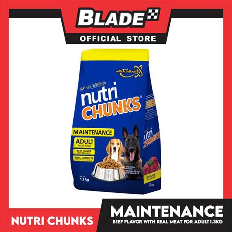 Nutri Chunks Maintenance Premium Dog Food Adult For All Breeds 13kg