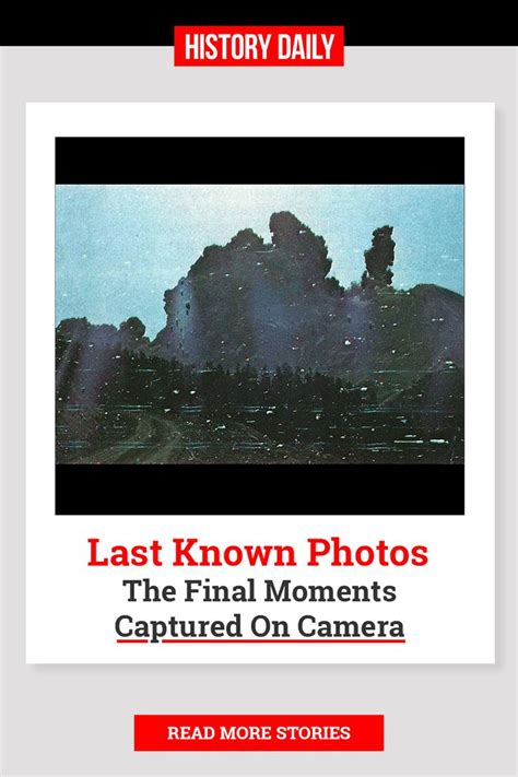 The Cover Of Last Known Photos Is Shown