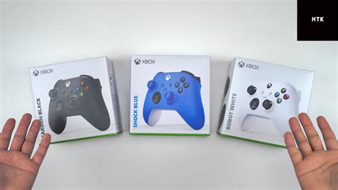 Unboxing All Colors Xbox Series Xs Controllers Shock Blue Carbon