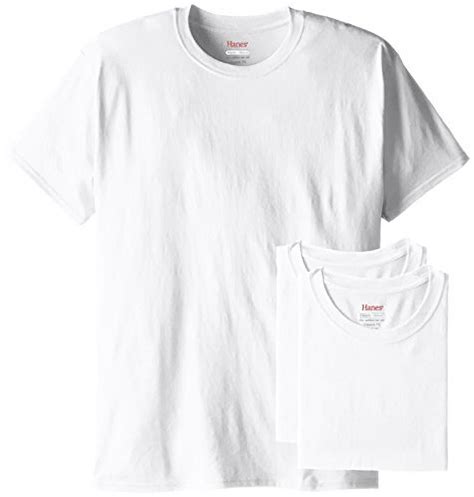 Hanes Comfortblend Ecosmart Men S Crewneck T Shirt Pack Of 3 3
