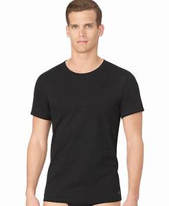 Calvin Klein Men 39 S Classic Crew Neck T Shirt 3 Pack In Black For Men Lyst