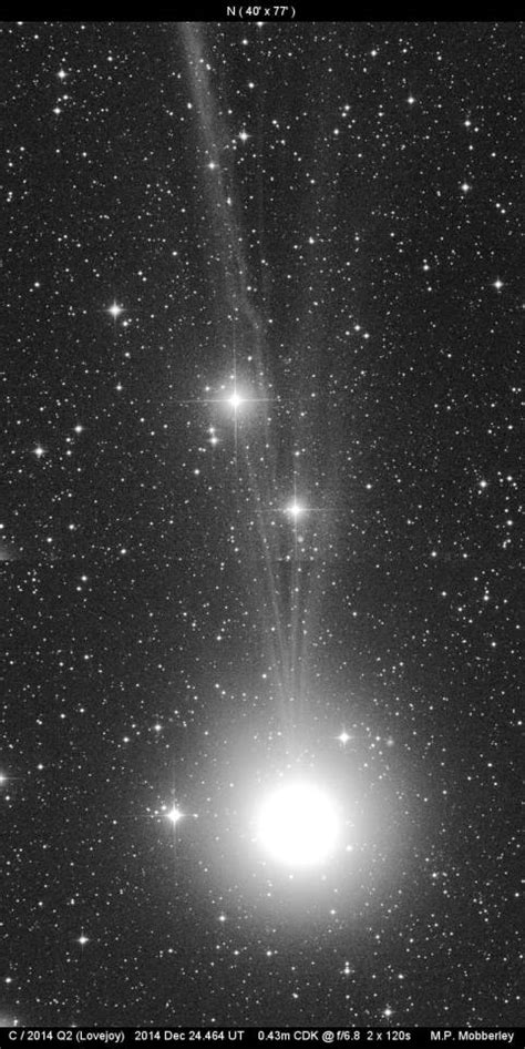 Comet Lovejoy Photo By Martin Mobberley Taken On Exploring Space