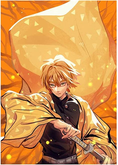 Demon Slayer Wallpaper Orange Anime Wallpaper Hd