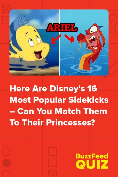 Can You Correctly Identify Who These 16 Disney Sidekicks Belong To