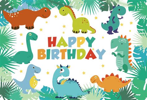 150x100cm Dinosaur Party Backdrop Cloth Photography Background For Roar