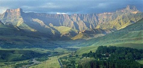 The Amphitheater The Drakensberg Mountains From The Afrikaans Name