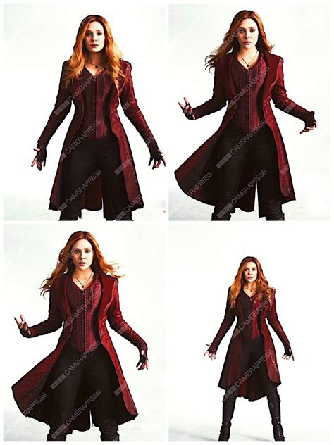 Scarlet Witch Behind The Scenes Photo Shoot From 2017s Vanity Fair