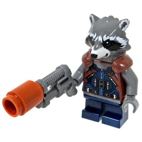 Lego Marvel Avengers Infinity War Rocket Raccoon Minifigure No