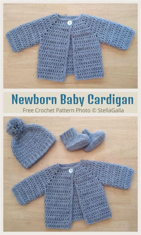 Easy Baby Cardigan Free Crochet Patterns Artofit