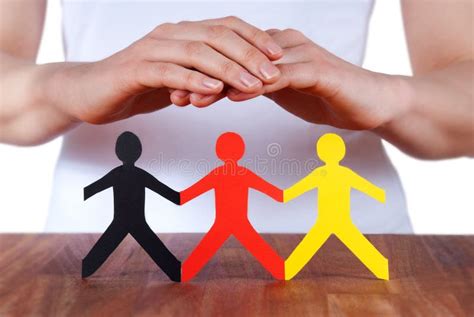 Hands Protecting People Stock Image Image Of Childrens 30804561
