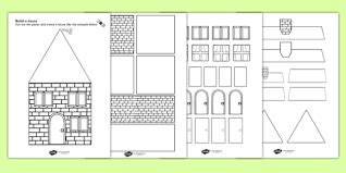 build  house worksheet google search building  house house