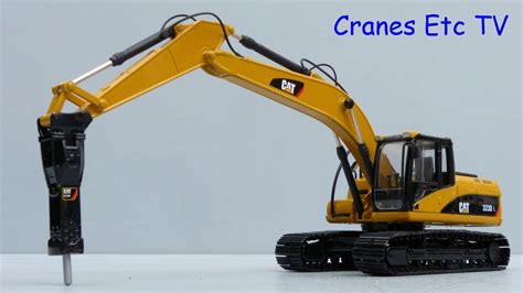 Norscot Caterpillar 323d L Excavator Cat H120e S Hammer By Cranes Etc