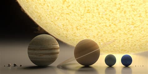 Spectacular Rendering Of The Solar System To Scale Gizmodo Australia
