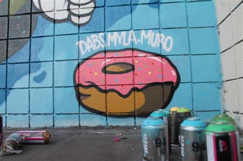 Melroseandfairfax New Dabs Myla Muro Mural Action Shots